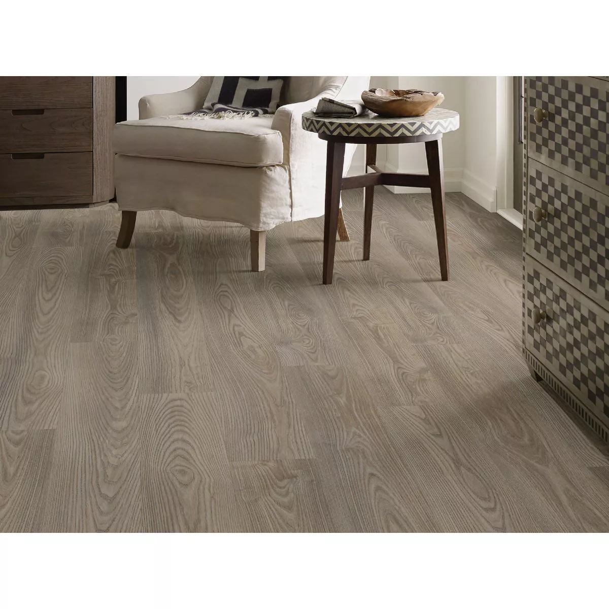 Shaw Floorte Pro Anvil Plus Grey Chestnut 7 In. W x 48 In. L Vinyl Rigid Core Floor Plank (27.73 Sq. Ft./Case) - photo 2