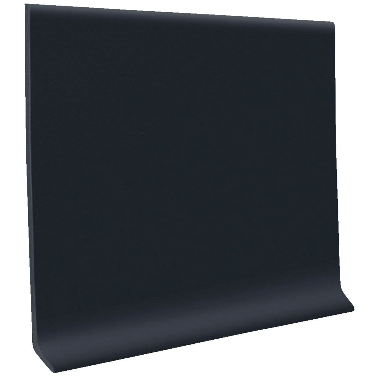 Roppe 4 In. x 4 Ft. Black Vinyl Dryback Wall Cove Base Do it Best