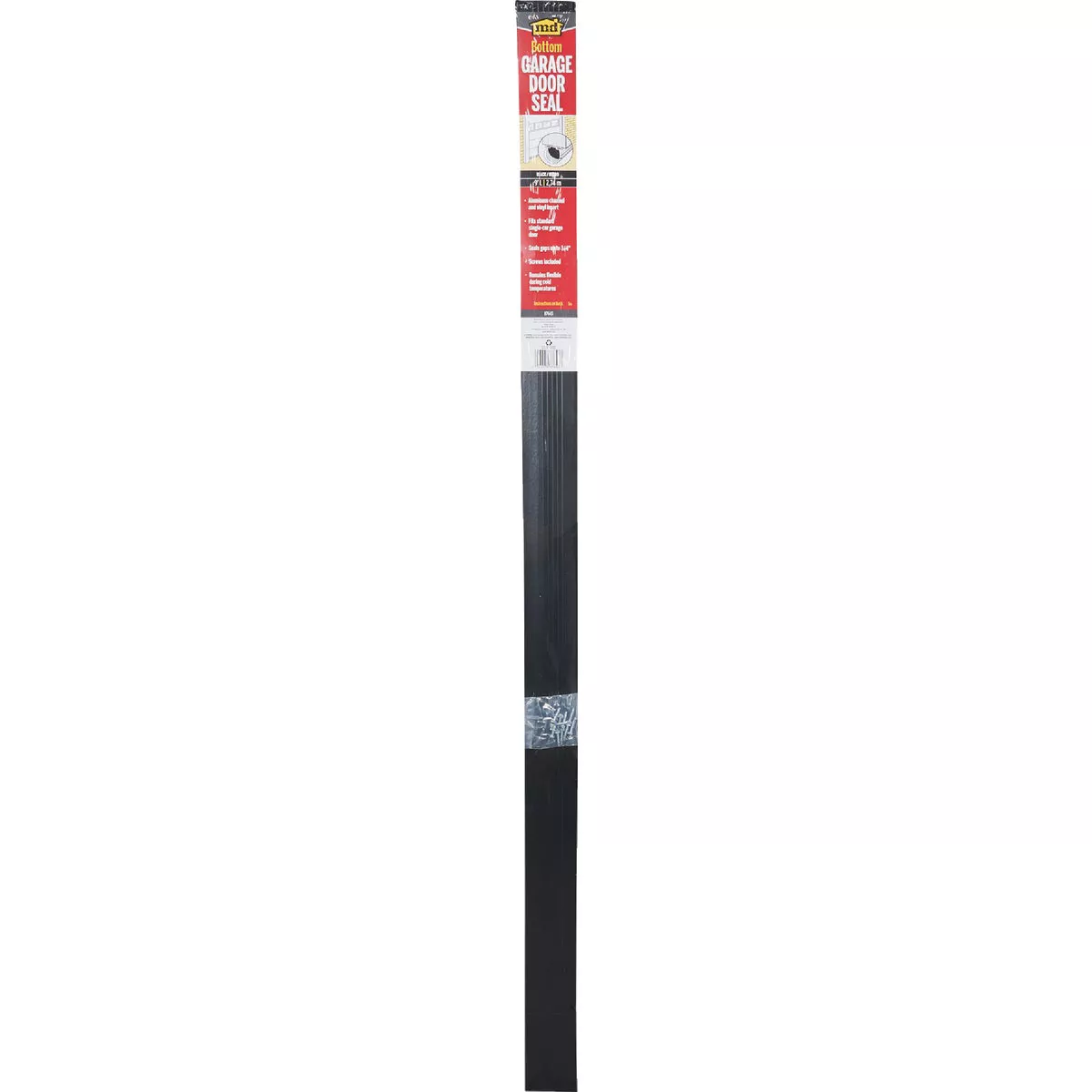 M-D Building Products 9 Ft. Black Aluminum and Vinyl Garage Door Bottom Seal - photo 2