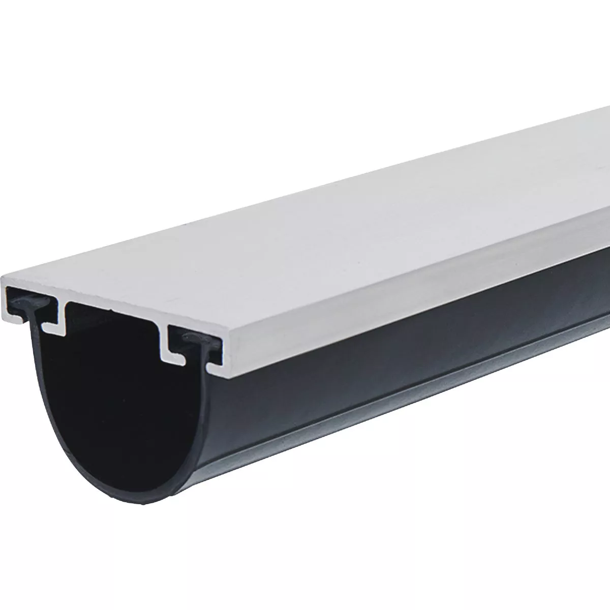 M-D Building Products 9 Ft. Black Aluminum and Vinyl Garage Door Bottom Seal - photo 3