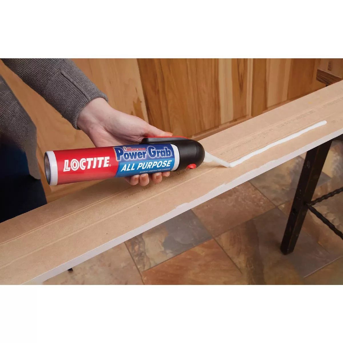 LOCTITE Power Grab Express 7.5 Oz. All-Purpose Construction Adhesive - photo 2