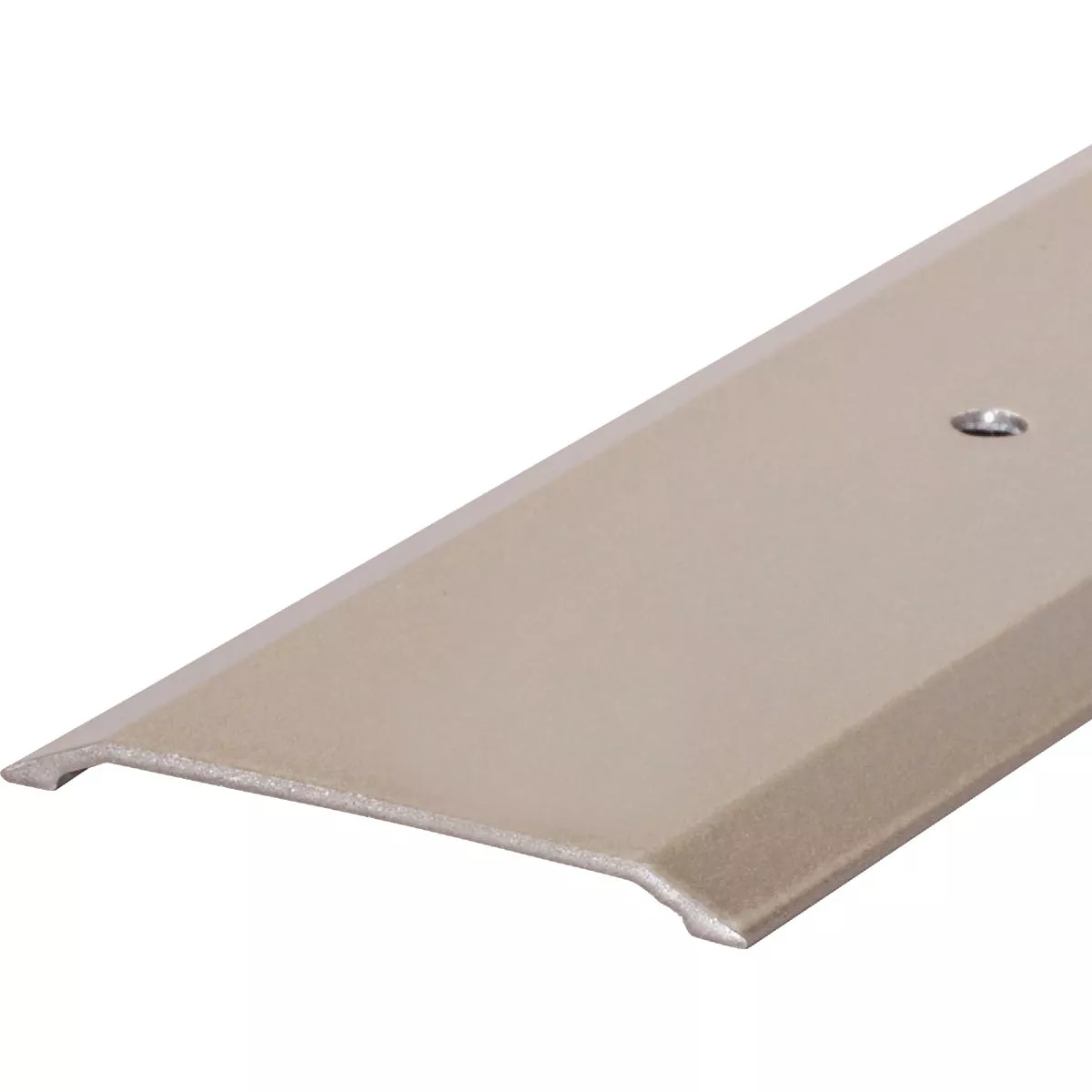 M-D Building Products 1-3/4 In. x 1/8 In. x 36 In. Satin Nickel Aluminum Flat Profile Threshold for Interior Doorways - photo 3