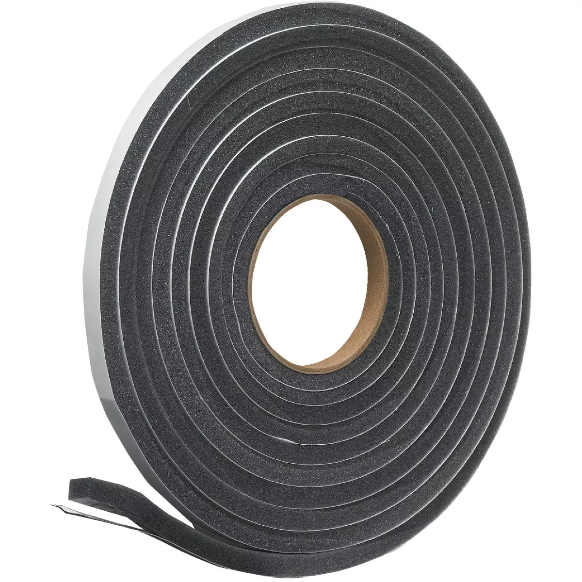 Do it 1/2 In. W x 3/8 In. T. x 17 Ft. L Charcoal Poly Foam Weatherstrip Tape