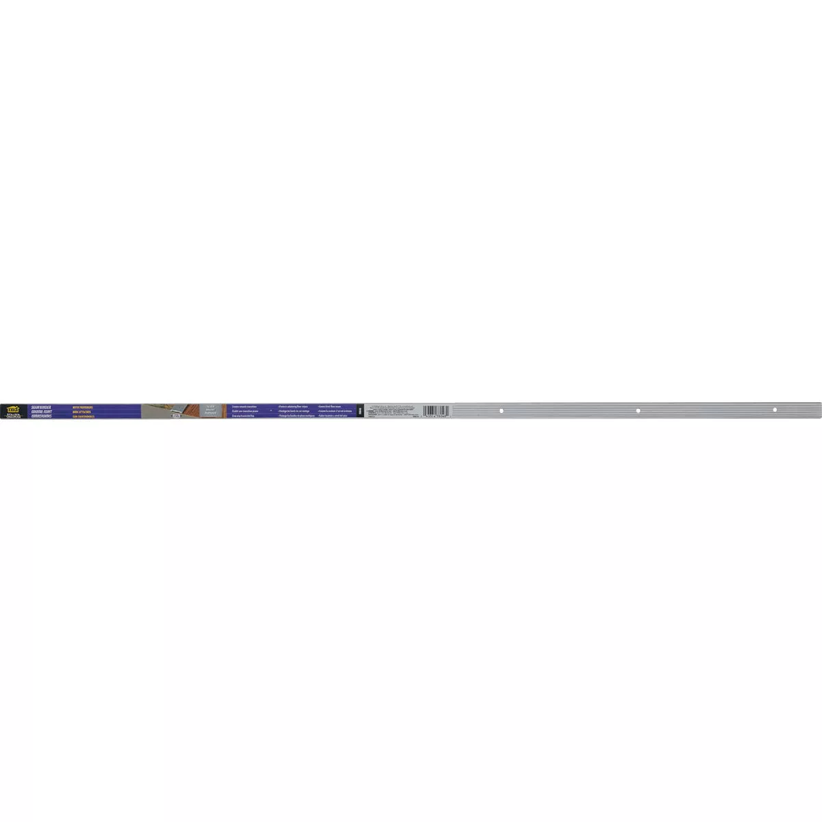 M-D Building Products 3/4 In. x 36 In. Silver Aluminum Seam Binder with Screw Nails