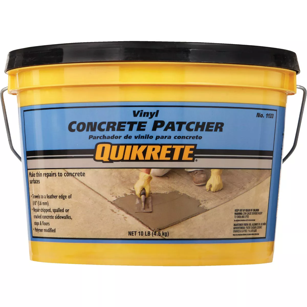 Quikrete 10 Lb. Gray Concrete Patch - photo 3