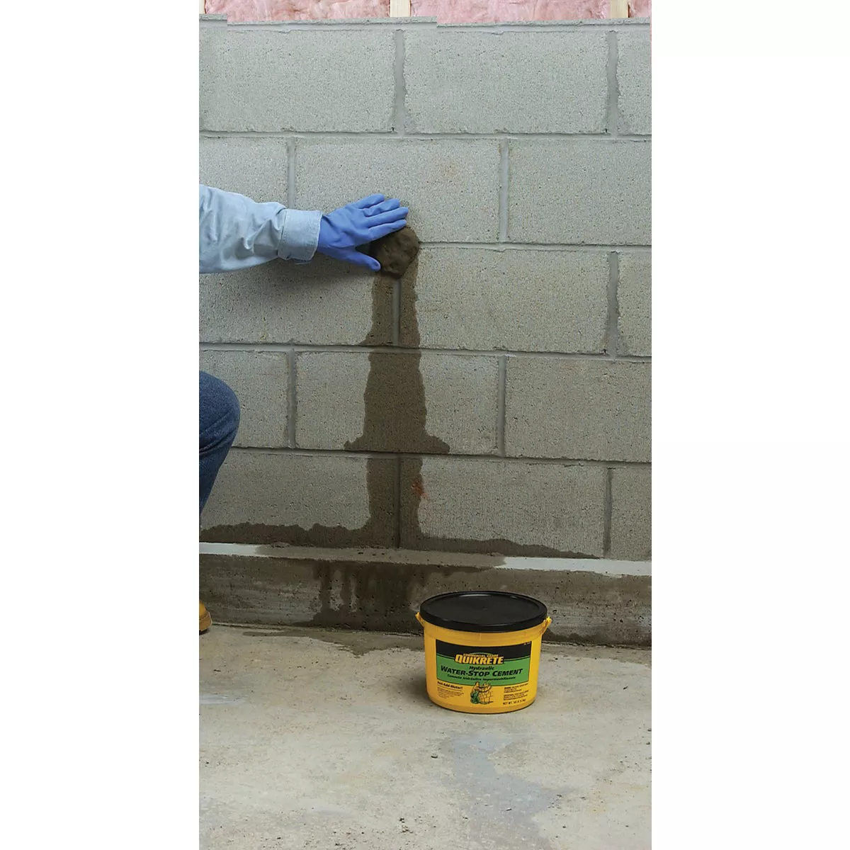 Quikrete 10 Lb. Pail Hydraulic Water Stop Cement - photo 2