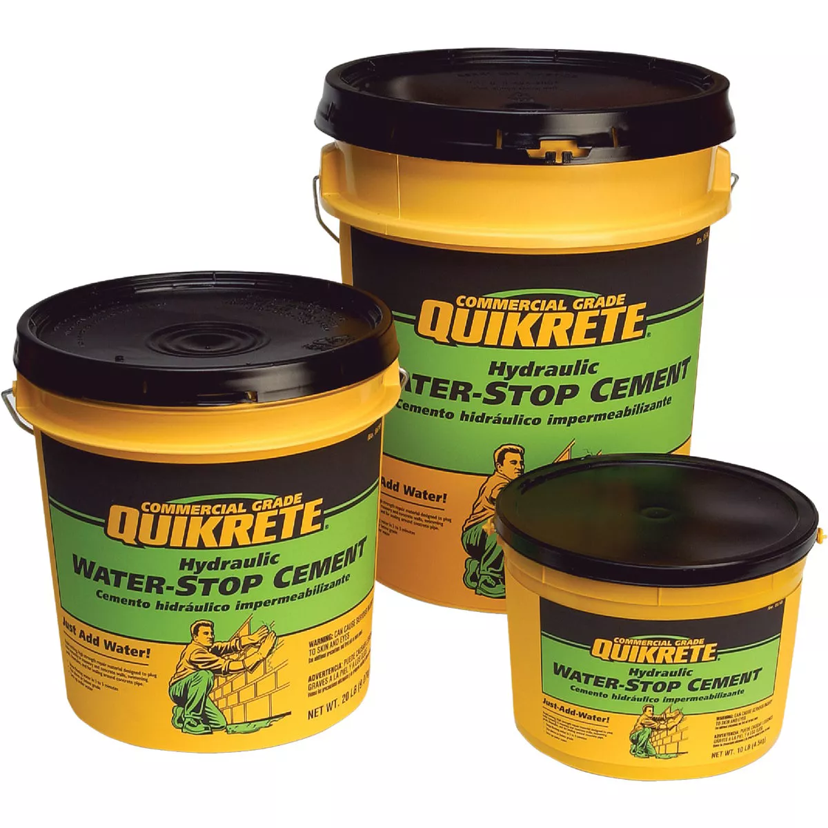 Quikrete 10 Lb. Pail Hydraulic Water Stop Cement - photo 3