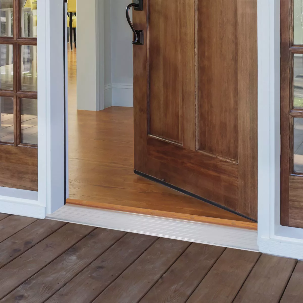 M-D Building Products 4-9/16 In. x 1-3/8 In. x 36 In. Silver Adjustable Aluminum Thermal Break Threshold - photo 5