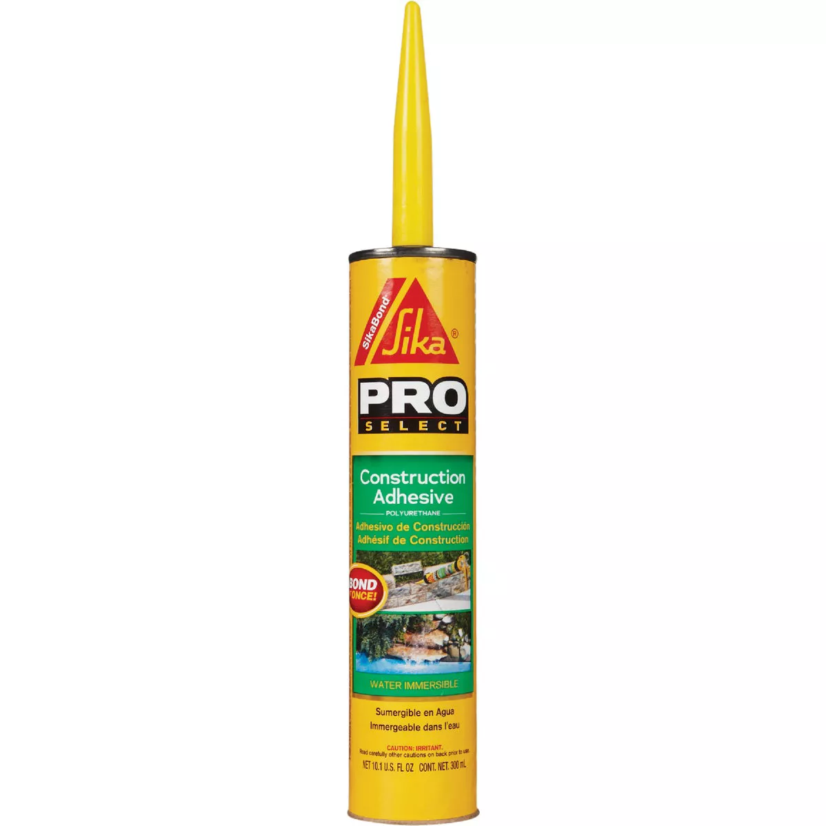 SikaBond Pro Select 10 Oz. High Performance Construction Adhesive