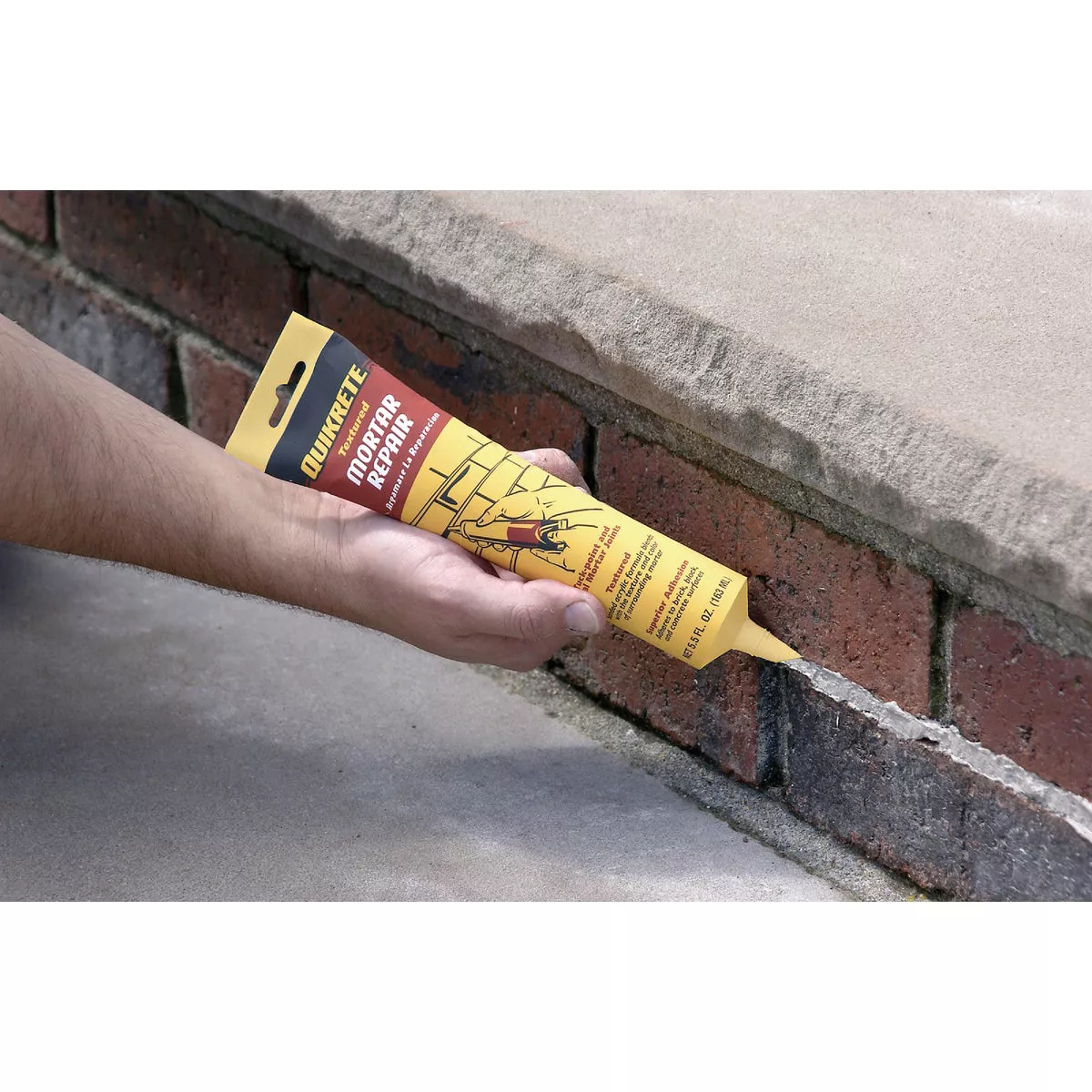 Quikrete Acrylic Ready-To-Use Gray Mortar Sealant, 5.5 Oz. - photo 2