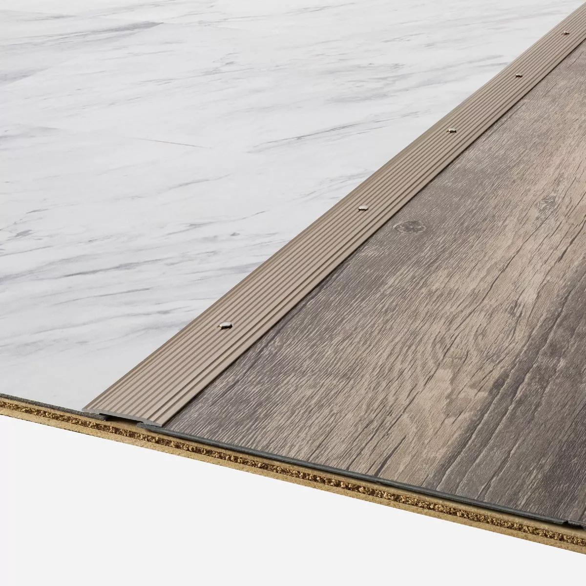 M-D Building Products 1-1/4 In. x 36 In. Pewter Aluminum Seam Binder with Screw Nails - photo 6