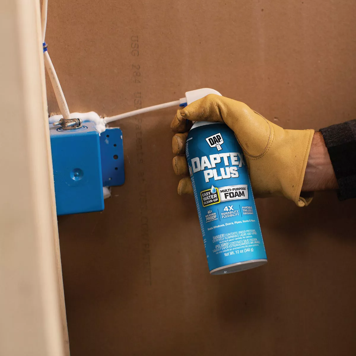 DAPtex Plus12 Oz. Multi-Purpose Latex Foam Sealant - photo 3