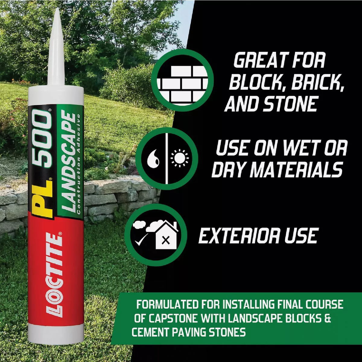 Loctite PL 500 10 Oz. Landscape Adhesive - photo 5