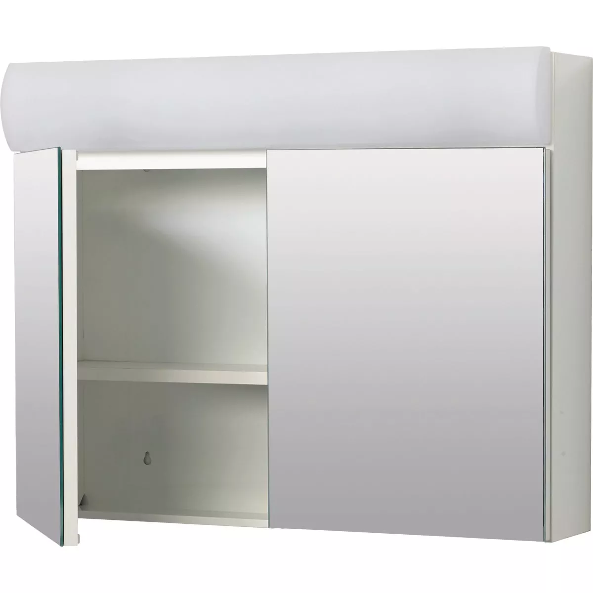 Zenith Zenna Home Frameless 23.25 In. W. x 18.63 In. H. x 5.88 In. D. Bi-View Surface Mounted Lighted Medicine Cabinet - photo 2