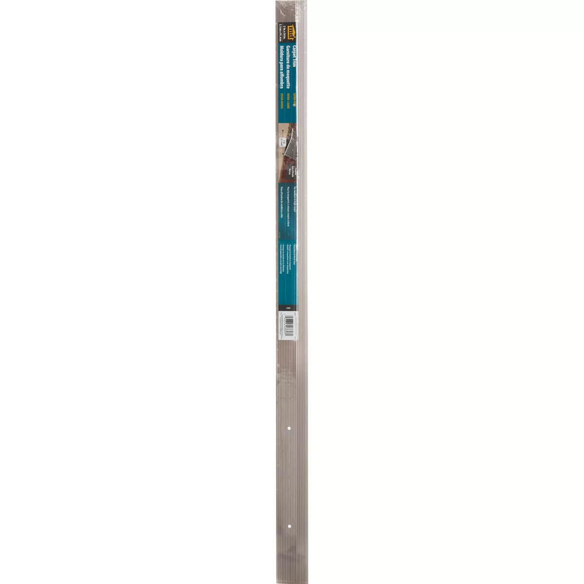 M-D Building Products 2 In. X 36 In. Pewter Aluminum Carpet Trim with Screw Nails - photo 2