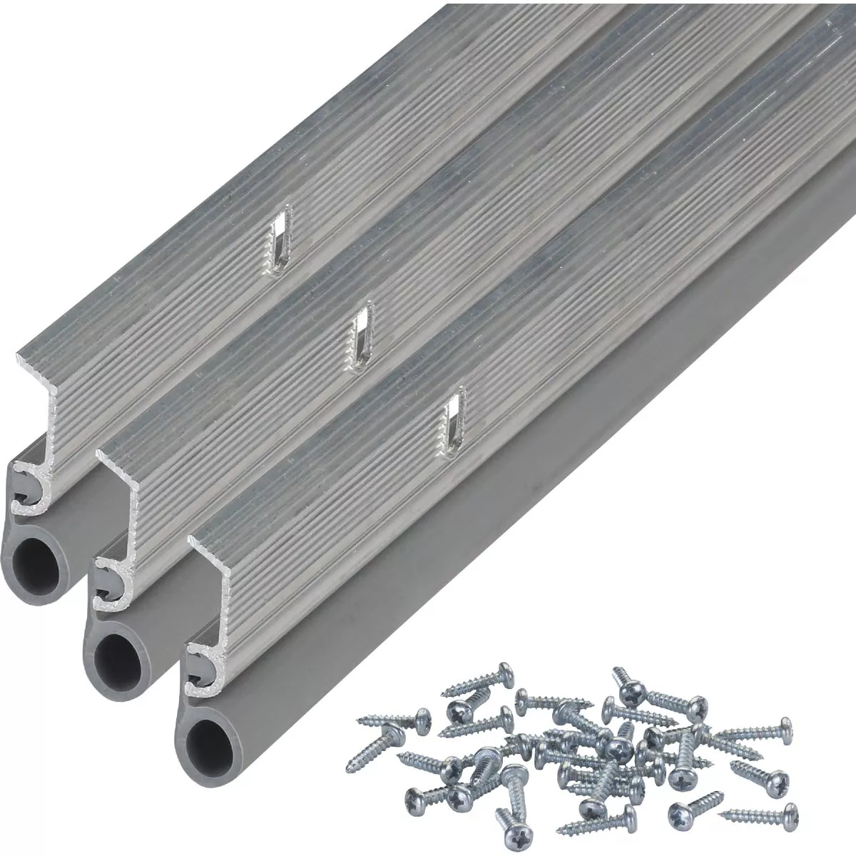 M-D Building Products Silver Aluminum and Vinyl Screw-on Top and Sides Door Seal Kit - photo 4