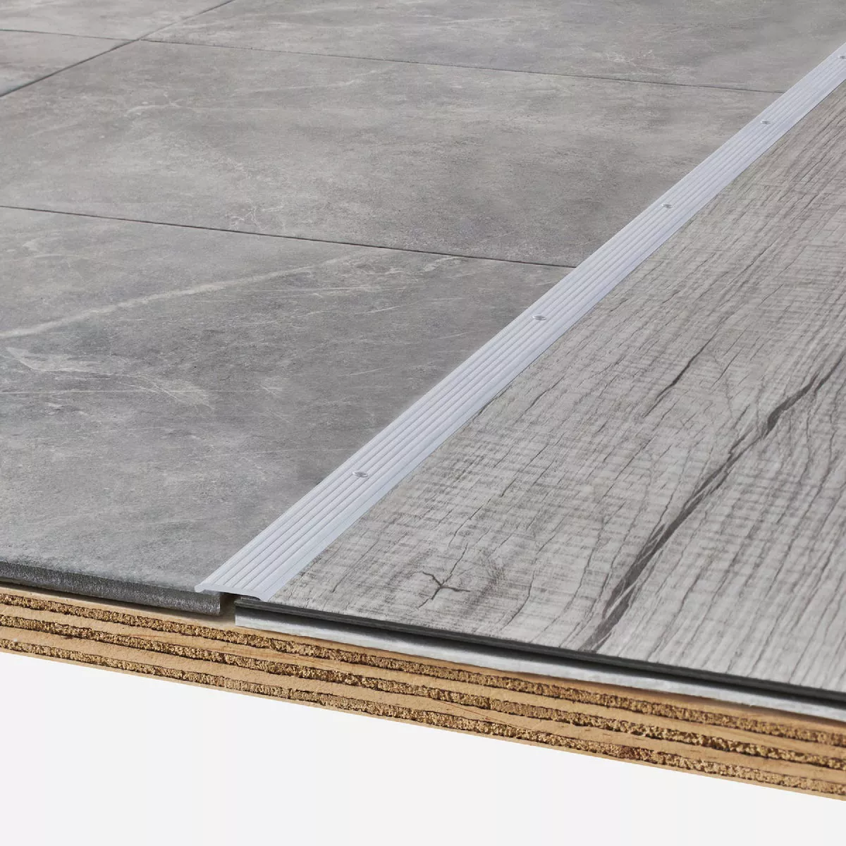 M-D Building Products 3/4 In. x 72 In. Silver Aluminum Seam Binder with Screw Nails - photo 5