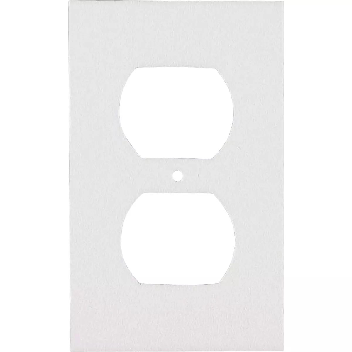 M-D Building Products White Outlet Sealers for Standard & GFCI Outlets, (6-Pack)
