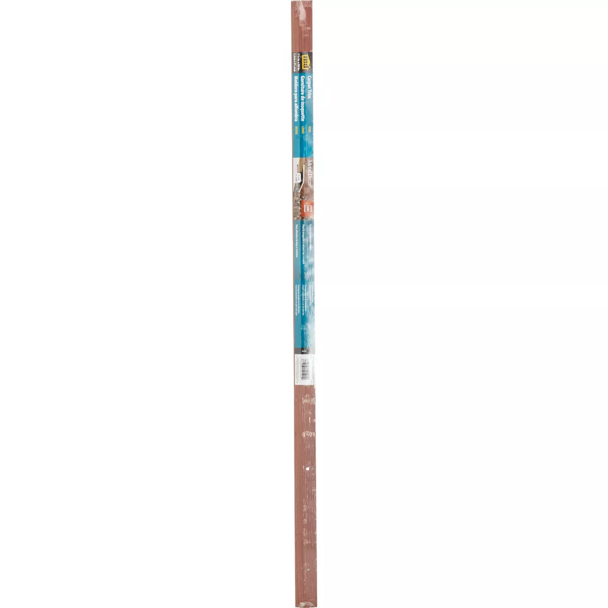 MD 13/8 In. X 36 In. Cherry Aluminum Metal Decor Carpet Trim with