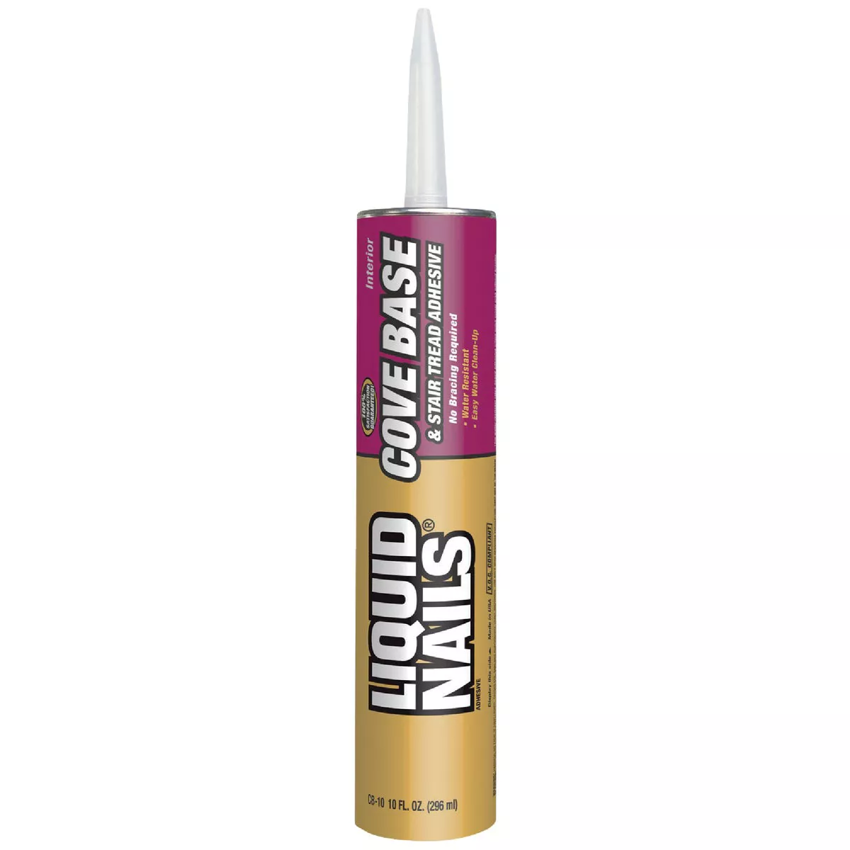 LIQUID NAILS Stair Tread & Cove Base Adhesive, 10 Oz