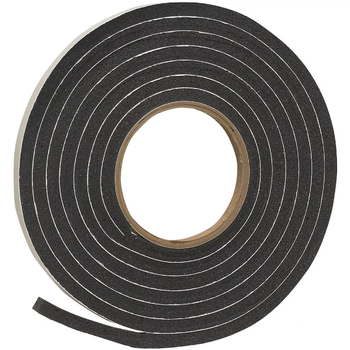 Do it Best 3/8 In. x 5/15 In. T x 10 Ft. L Black Rubber Foam Weatherstrip Tape - photo 3