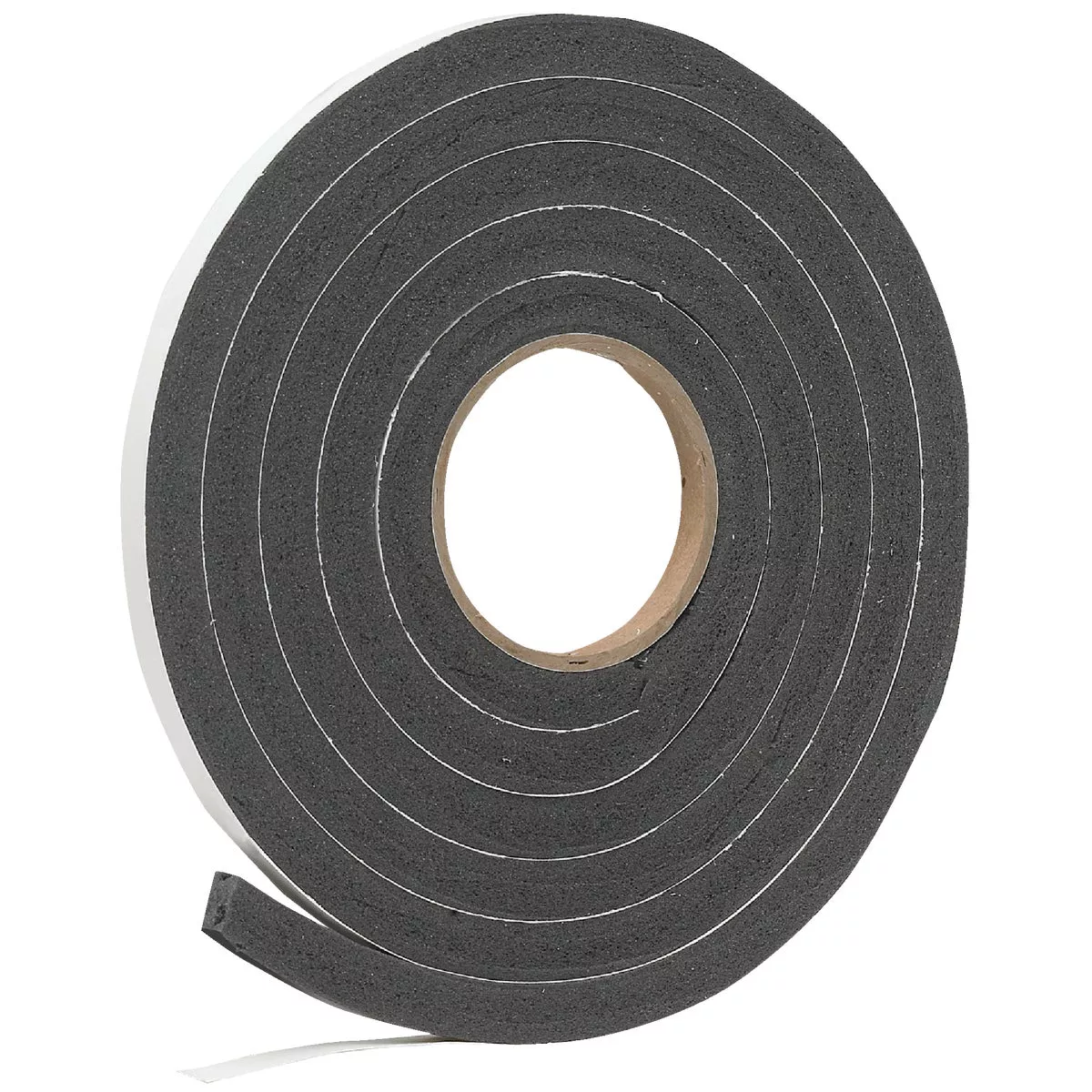 Do it Best 1/2 In. W x 9/16 In. T x 10 Ft. L Black Rubber Foam Weatherstrip Tape - photo 3