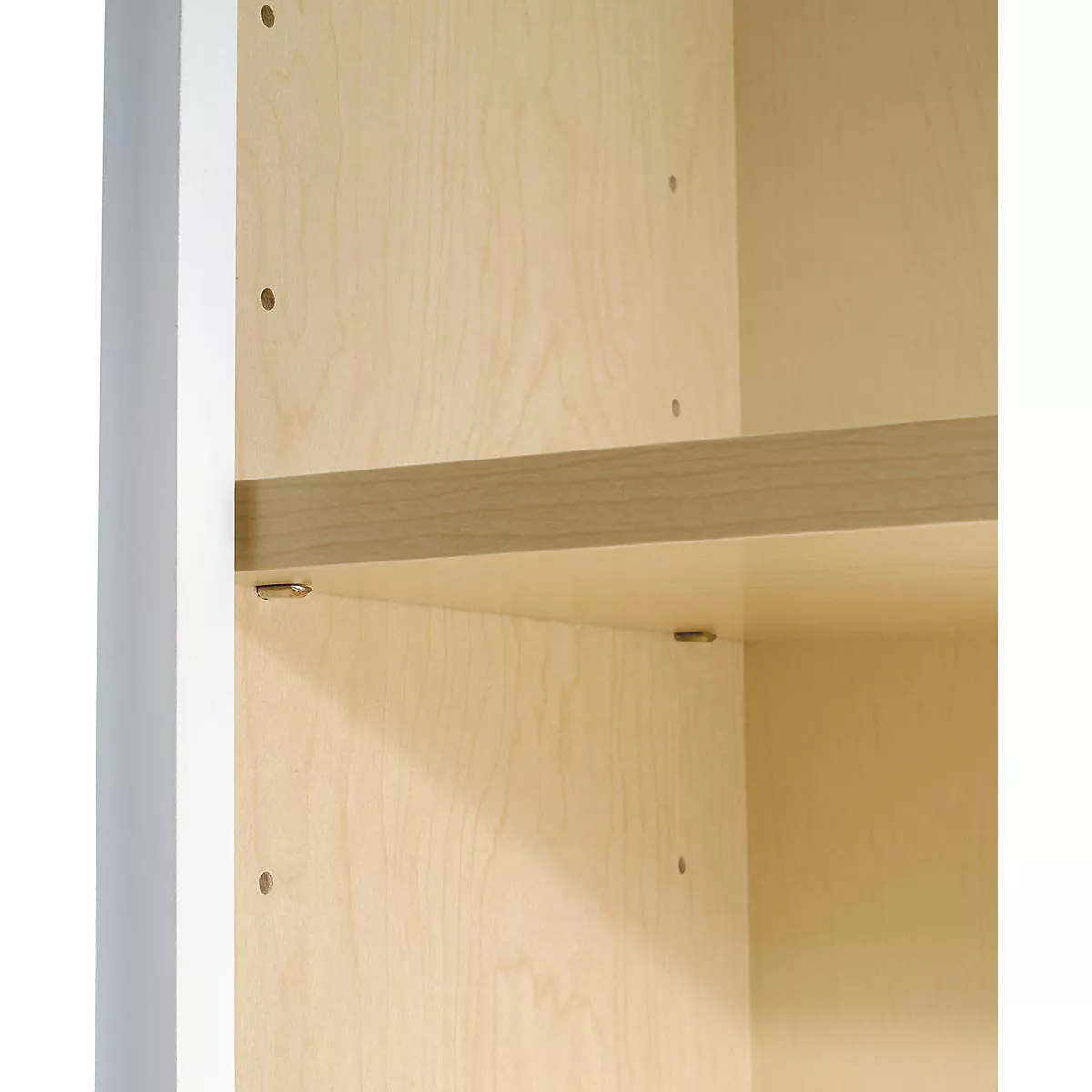 Continental Cabinets Andover Shaker 15 In. W x 12 In. D x 30 In. H White Thermofoil Wall Kitchen Cabinet - photo 4