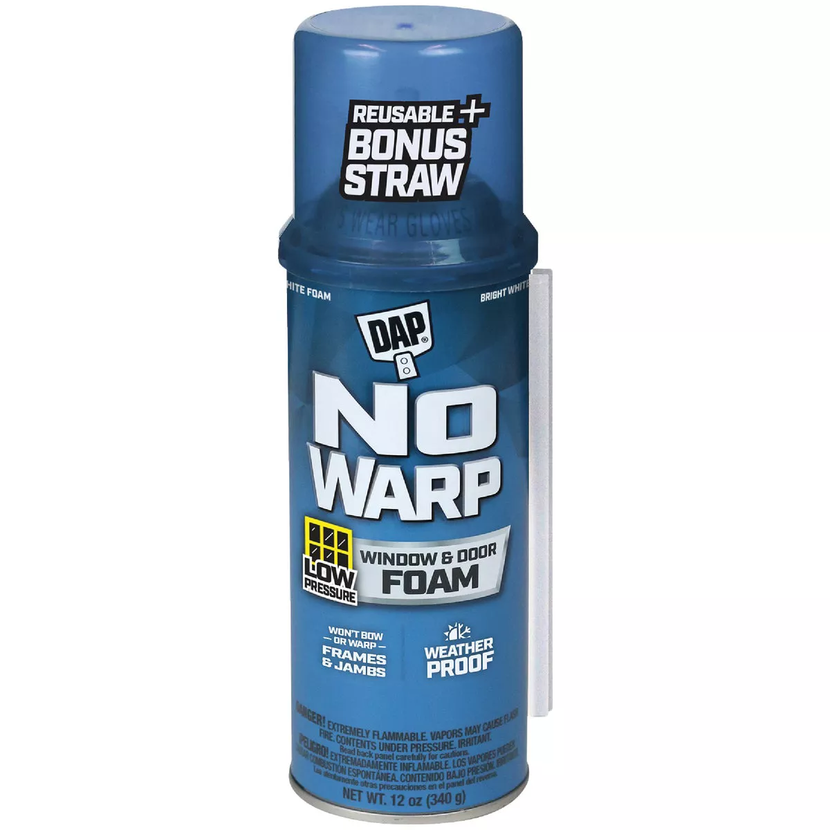 DAP No Warp 12 Oz. Window & Door Insulating Foam Sealant