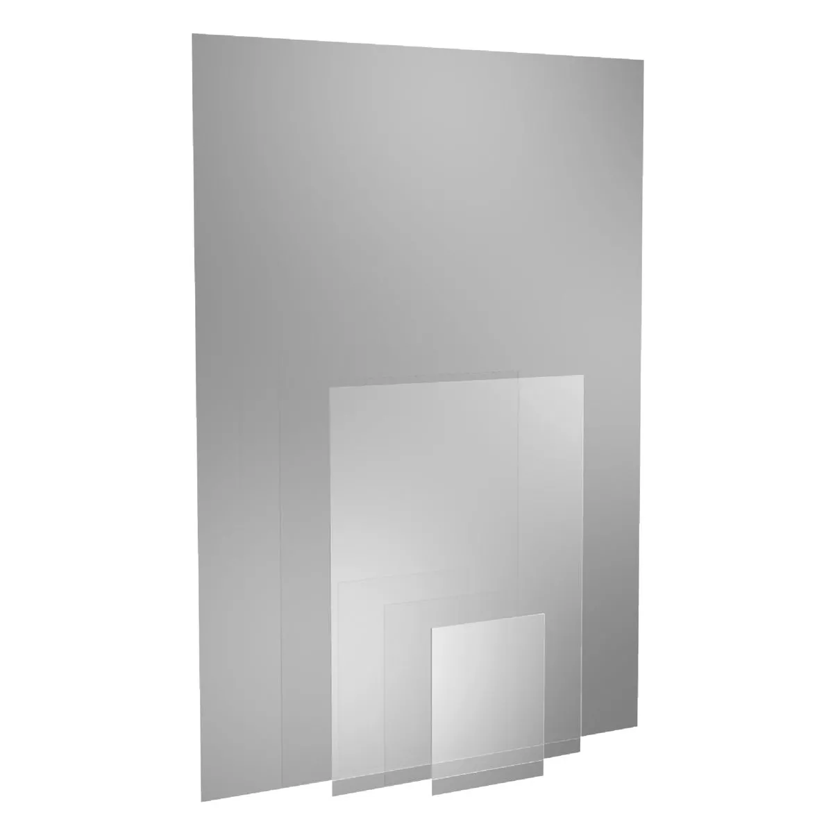 Plaskolite Lexan 8" x 10" x 0.093" Polycarbonate Sheet