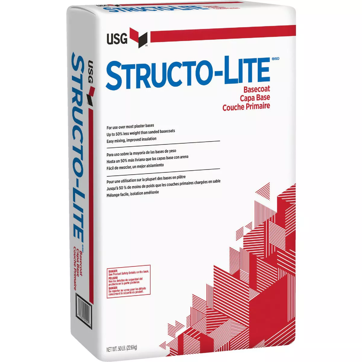 Structo-Lite 50 Lb. Brown Plaster