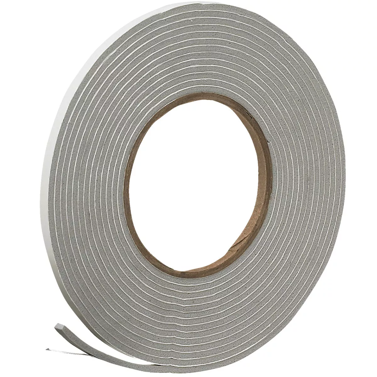 Do it 1/4 In. W x 1/8 In. T x 17 Ft. L Gray Vinyl Foam Weatherstrip Tape