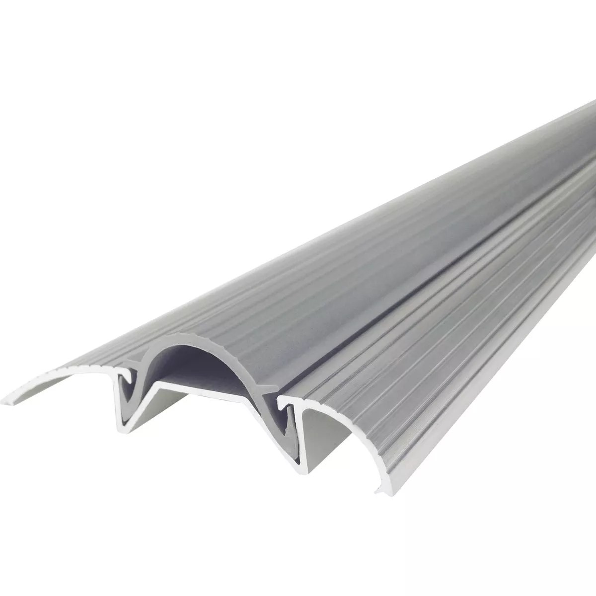 M-D Building Products 3 In. x 3/4 In. x 36 In. Silver Aluminum and Vinyl Economy Low-Profile Threshold