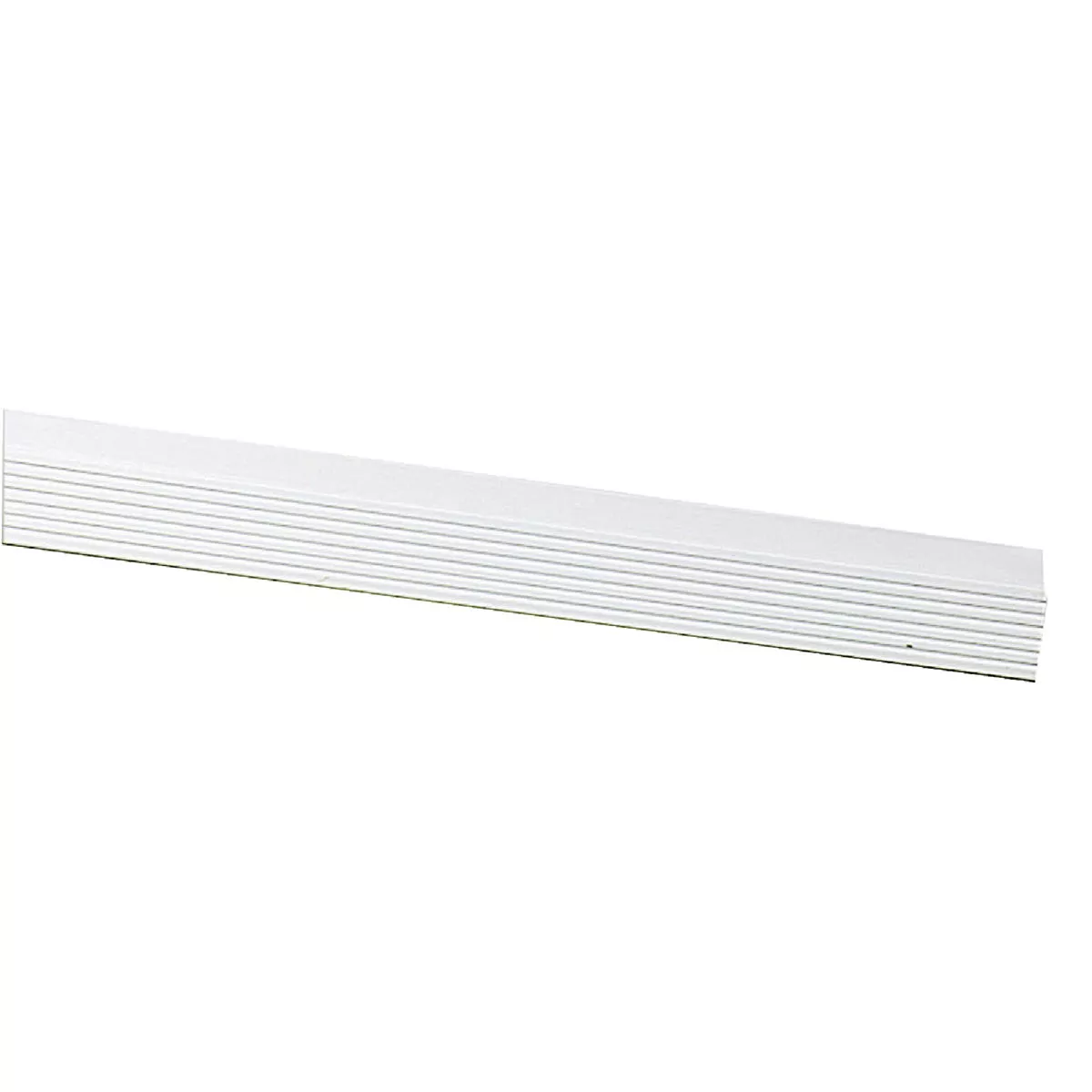 Royal Thermo Stop 2 In. W. x 7/16 In. H. x 7 Ft. L. White PVC Weatherstrip Garage Door Stop - photo 2