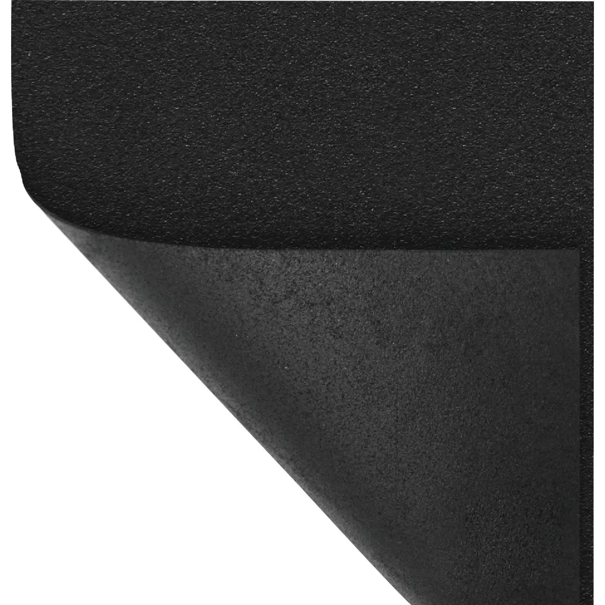 Multy Home 36 In. x 35 Ft. Black Nonslip Rubber Runner - photo 2