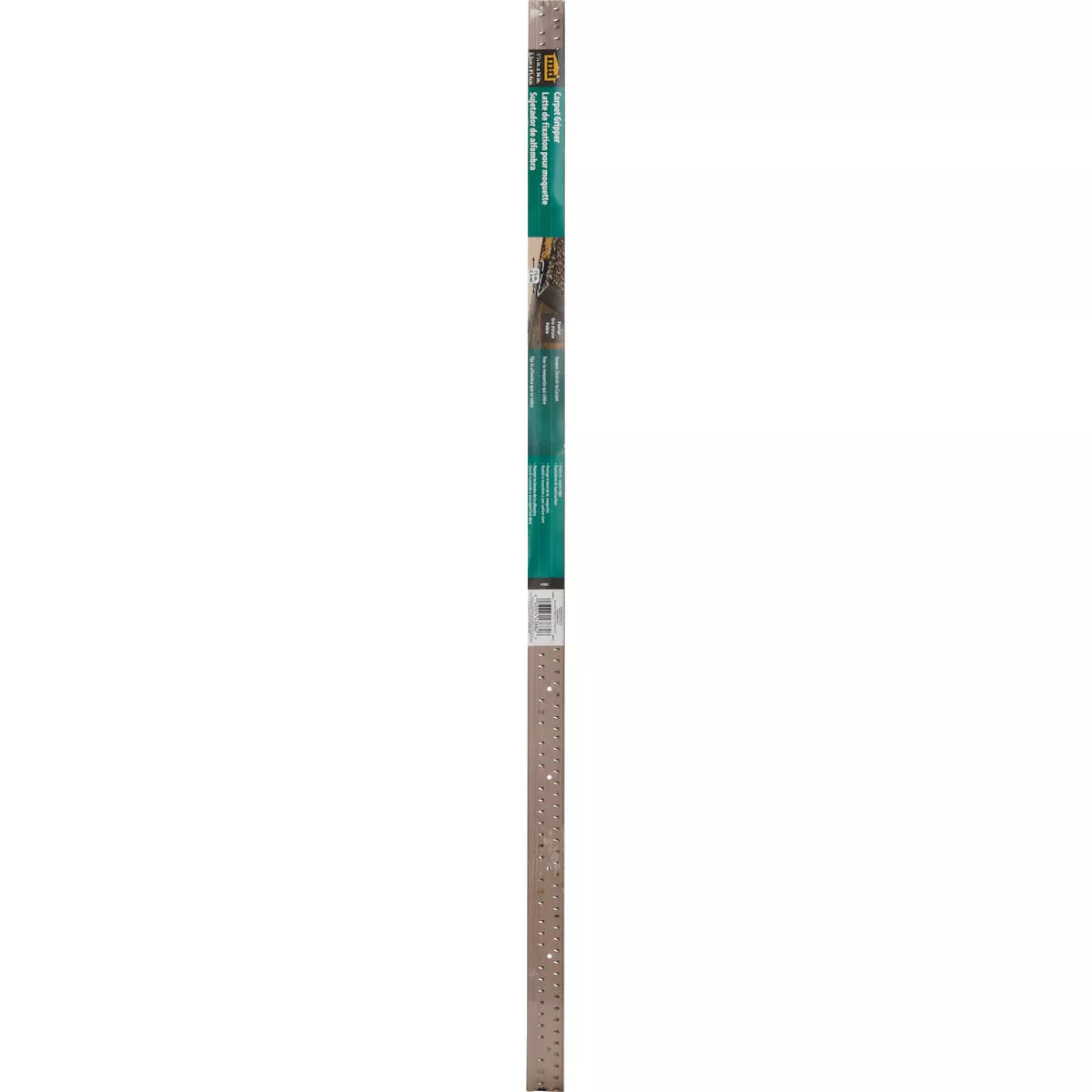 M-D Building Products Pewter 1-3/8 In. x 3 Ft. Aluminum Carpet Gripper - photo 2
