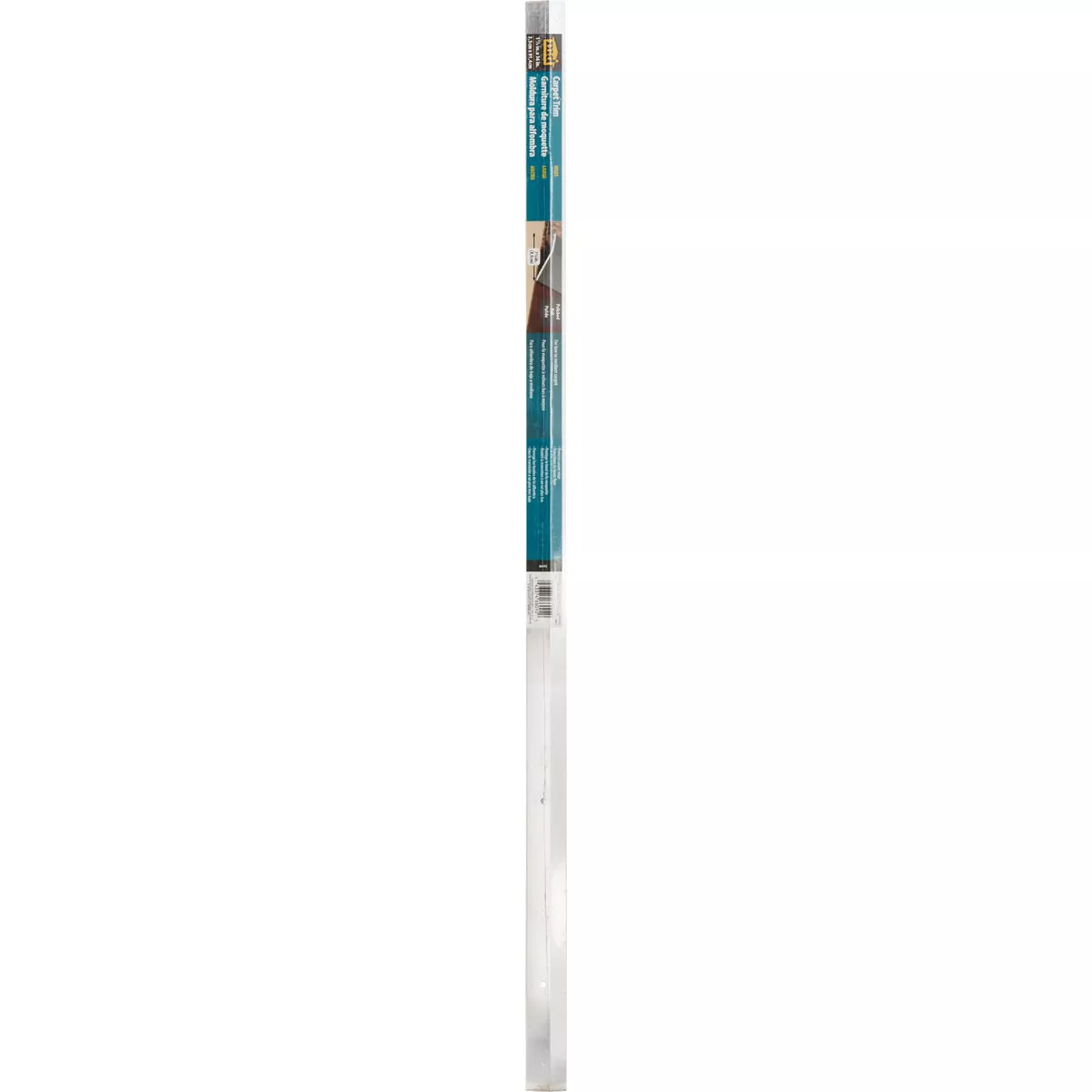 M-D Building Products 1-3/8 In. X 36 In. Polished Aluminum Carpet Trim with Screw Nails - photo 2