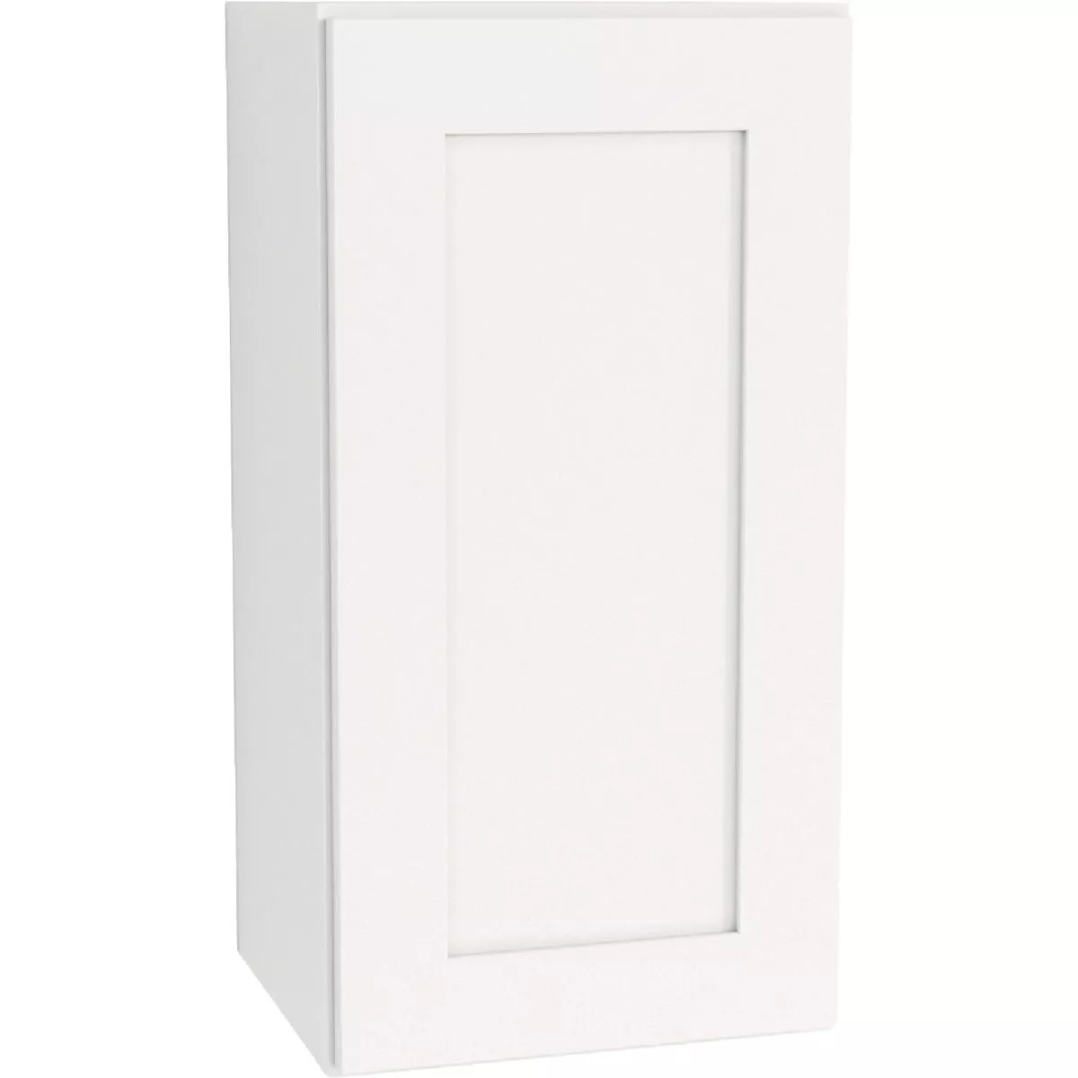 CraftMark Plymouth Shaker 15 In. W x 12 In. D x 30 In. H Ready To Assemble White Wall Kitchen Cabinet