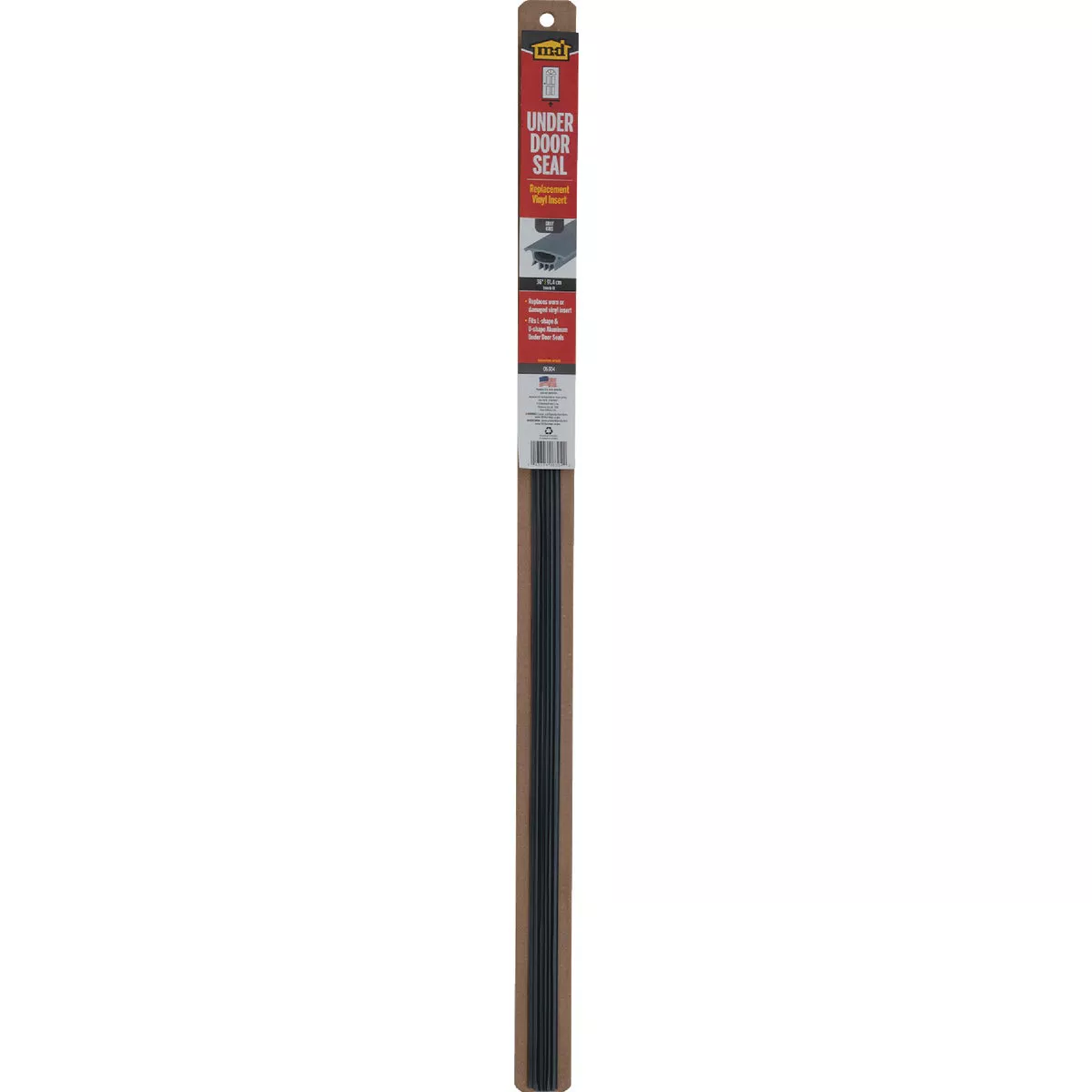 M-D Building Products 36 In. Gray Door Sweep Insert - photo 2