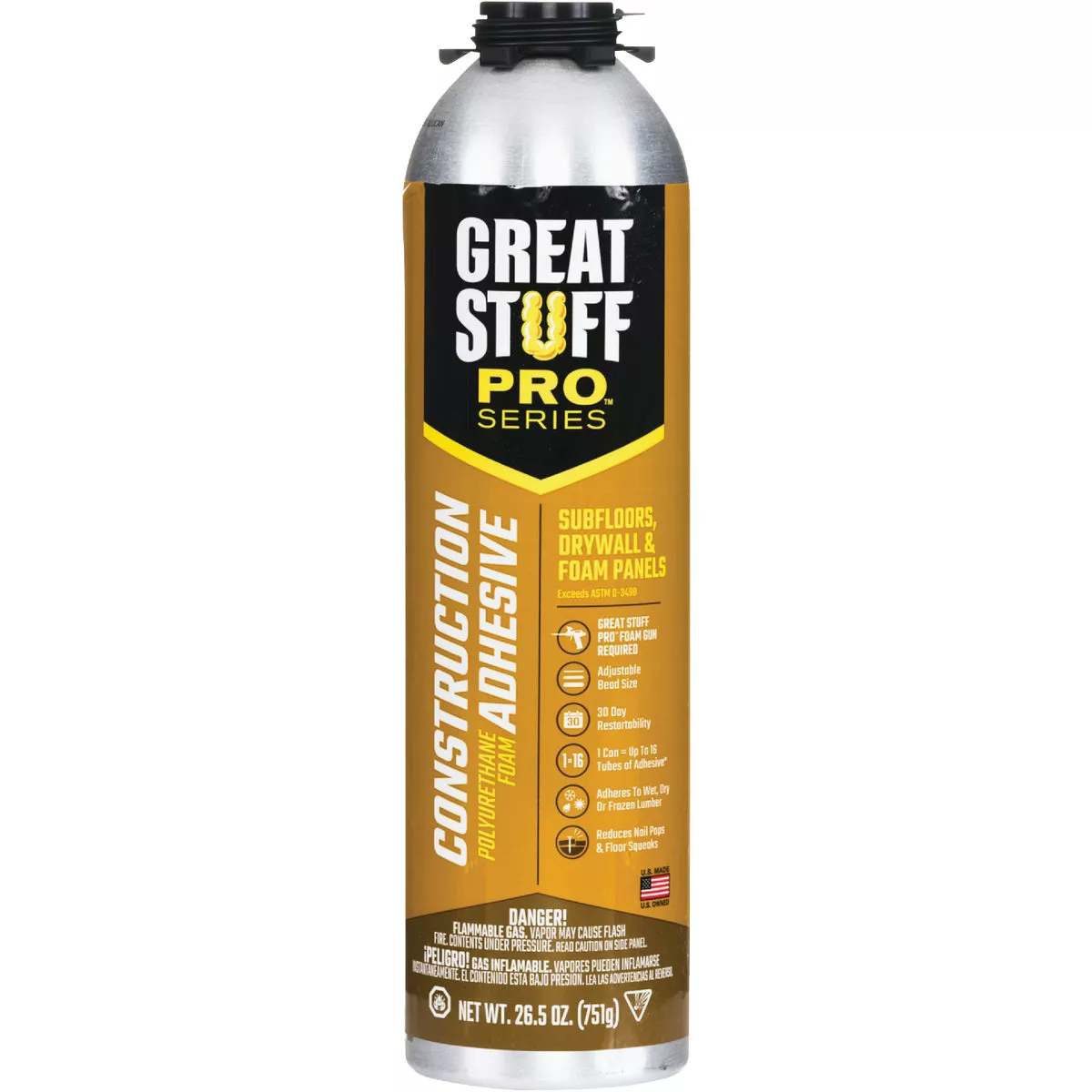 GREAT STUFF PRO 26.5 Oz. Construction Adhesive