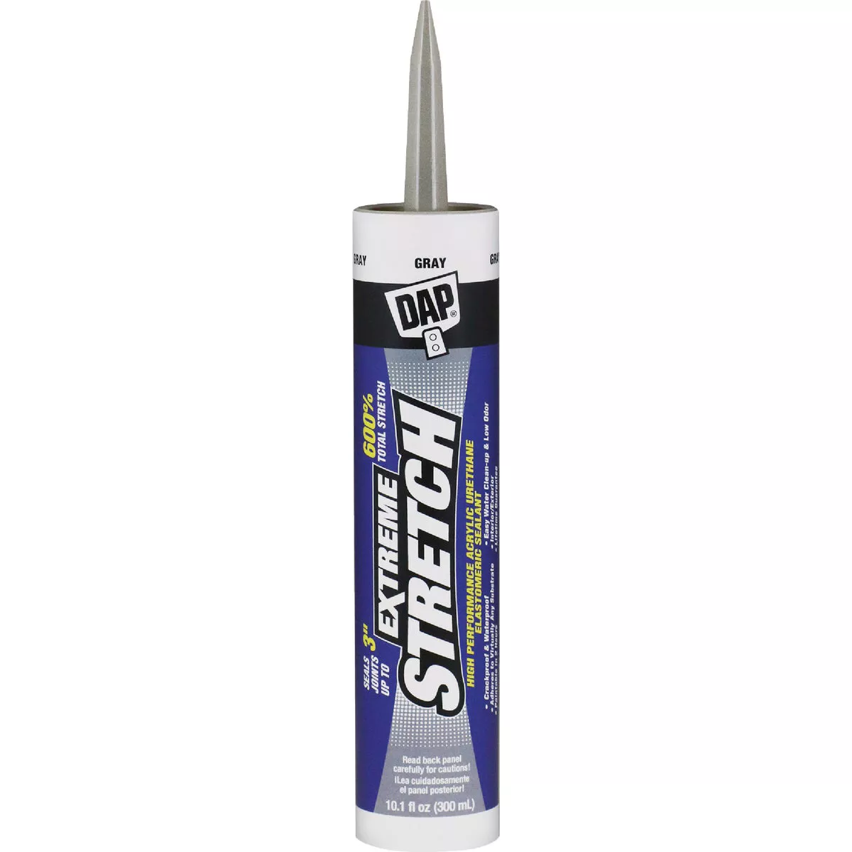 Dap Extreme Stretch 10.1 Oz. Gray Acrylic Urethane Premium Elastomeric Sealant