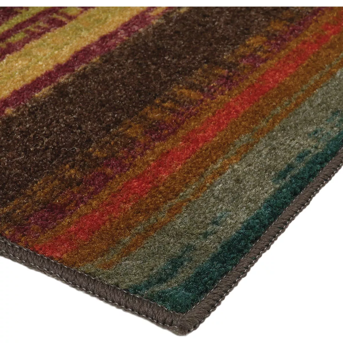 Mohawk Home Boho Stripe Multi-Color 2 Ft. x 8 Ft. Runner Rug - photo 2