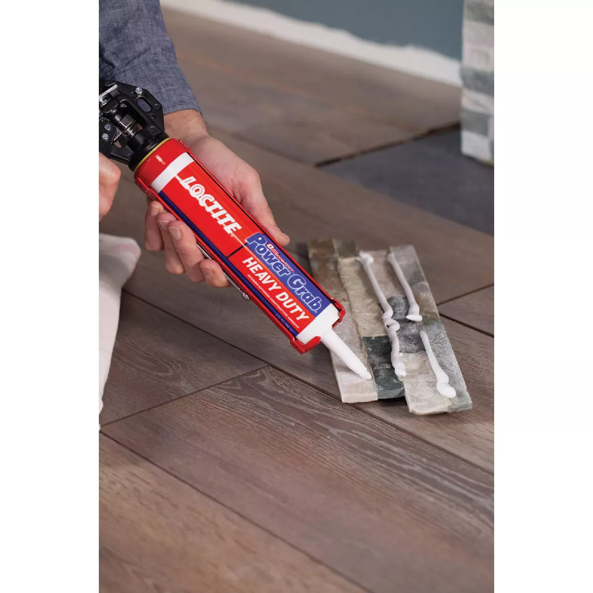 LOCTITE Power Grab Express 9 Oz. Heavy Duty Construction Adhesive - photo 2