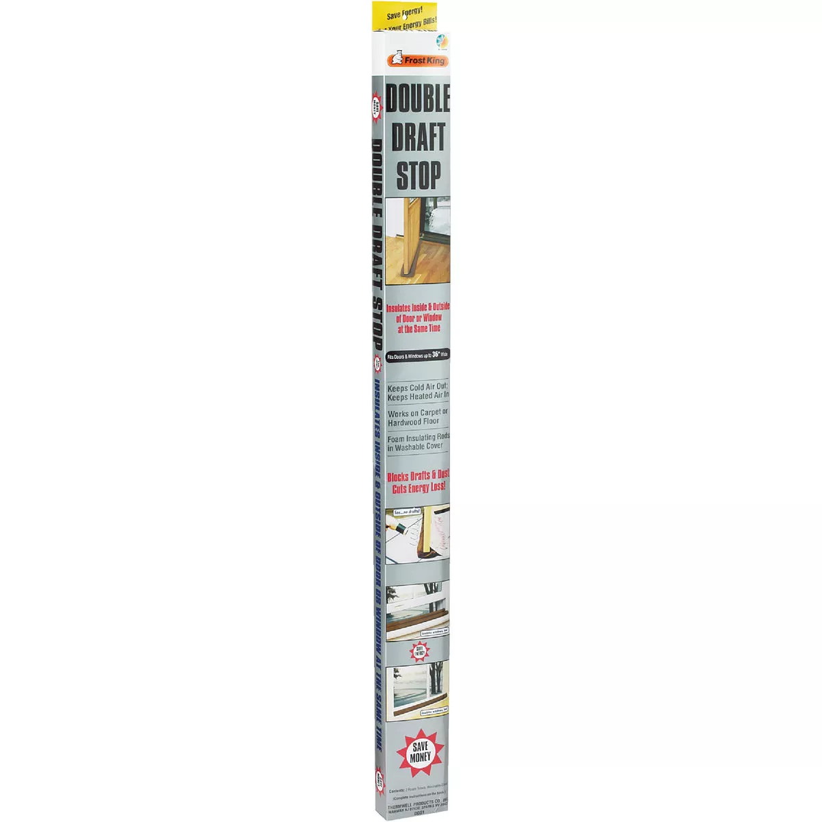 Frost King 36 In. Brown Draft Stop Cloth Seal - photo 3