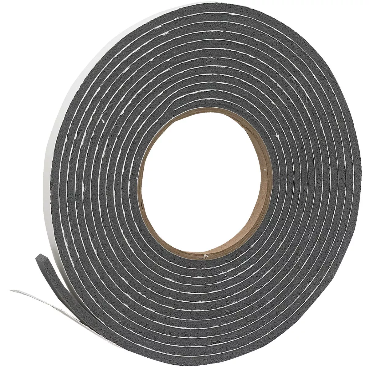 Do it 3/8 In. W x 3/16 In. T x 17 Ft. L Charcoal Vinyl Foam Weatherstrip Tape - photo 3