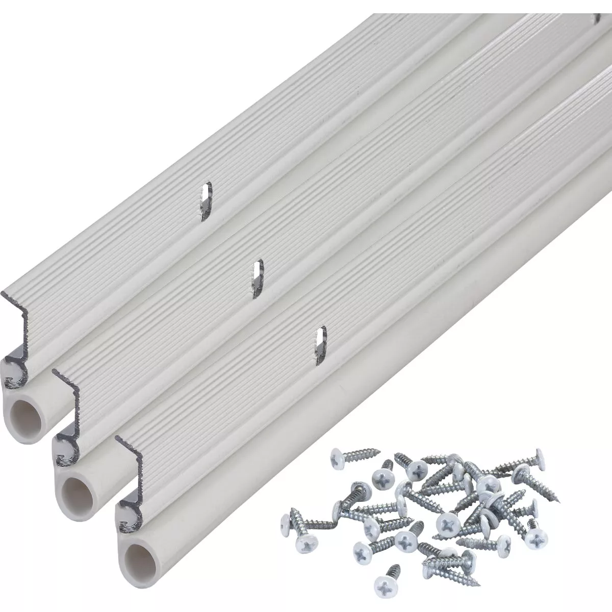 M-D Building Products White Aluminum and Vinyl Screw-on Top and Sides Door Seal Kit - photo 4