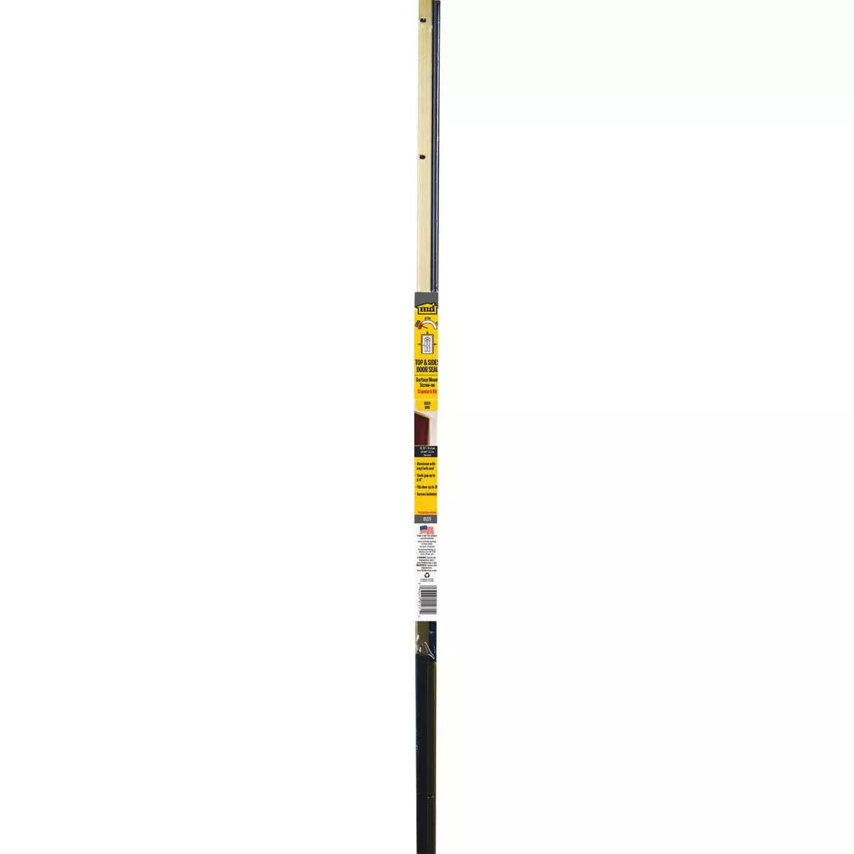 M-D Building Products Gold Aluminum and Vinyl Screw-on Top and Sides Door Seal Kit - photo 2