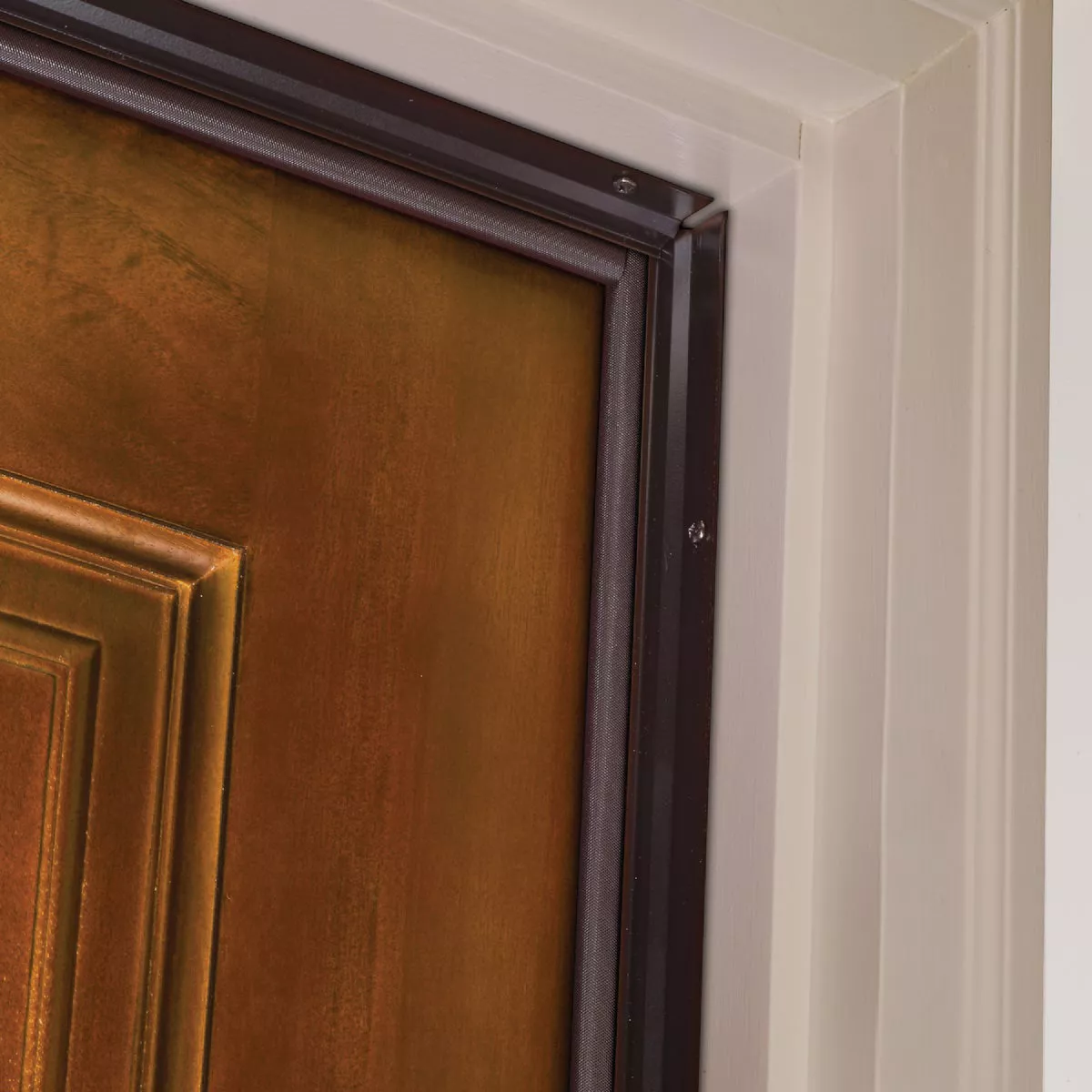 M-D Building Products Bronze Aluminum and Vinyl-coated Foam Heavy-duty Screw-on Top and Sides Door Seal Kit - photo 5