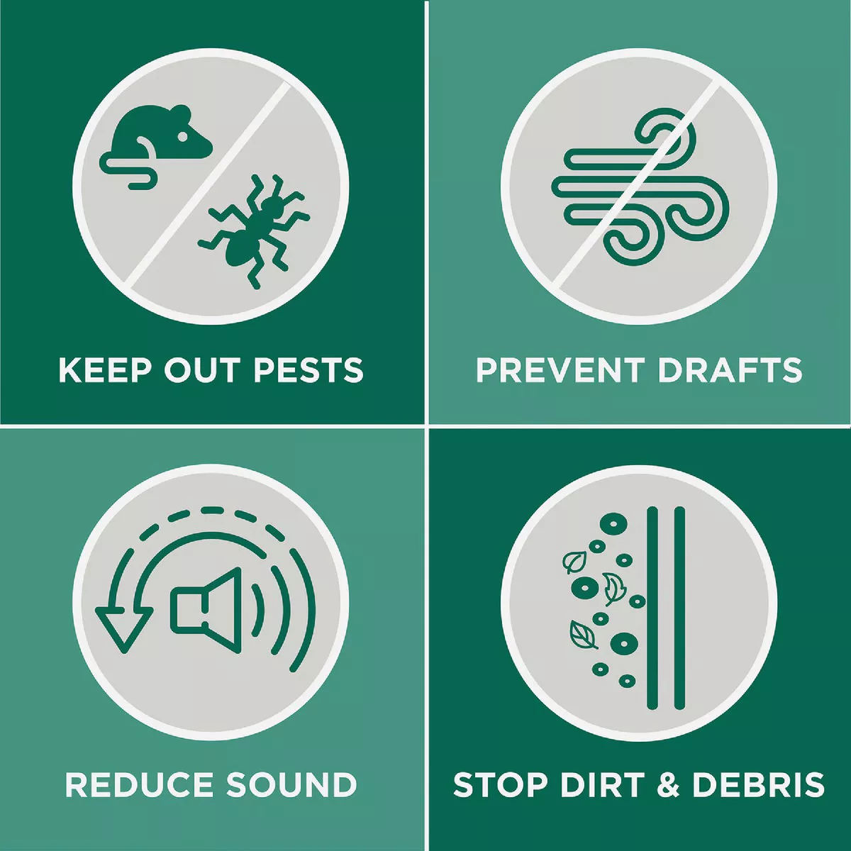 M-D Building Products 0.25 In. 36 In. Gold Door Sweep - photo 6