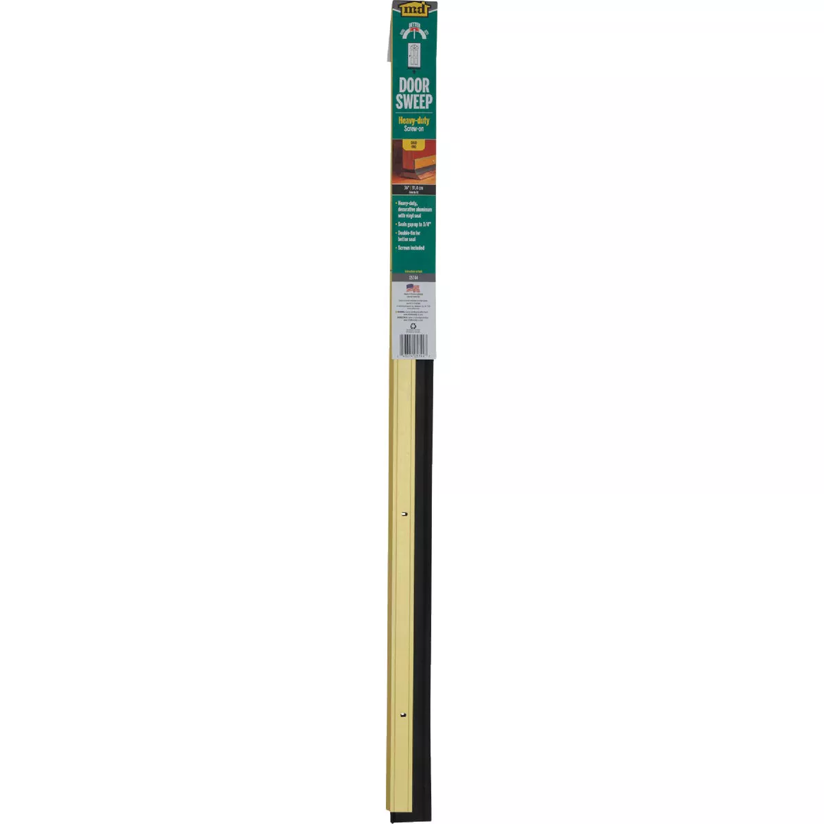 M-D Building Products 0.25 In. 36 In. Gold Door Sweep - photo 2