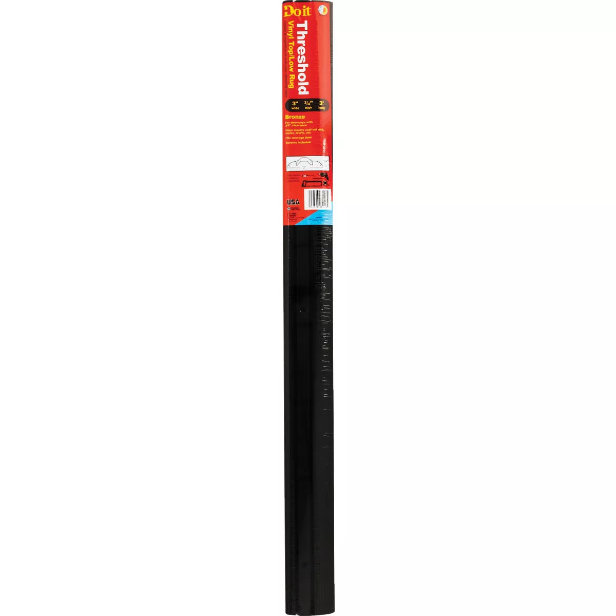 Do it Low 36" L x 3" W x 3/4" H Bronze Threshold - photo 2